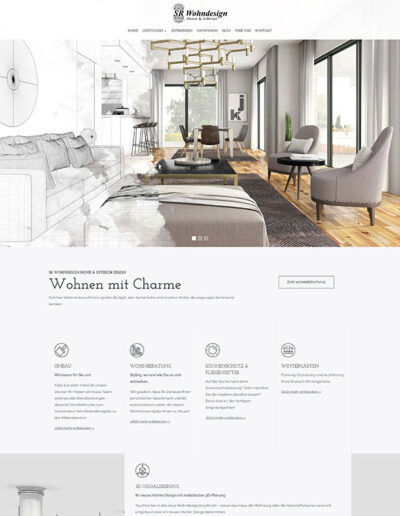 BLICKfang webdesign SR Wohndesign Home & Interior Design